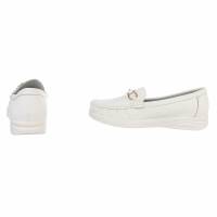 Damen Mokassins - white