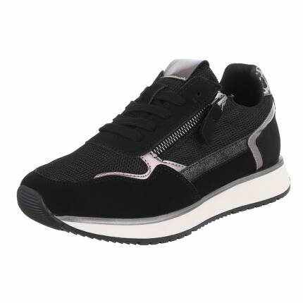 Damen Low-Sneakers - black
