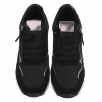 Damen Low-Sneakers - black