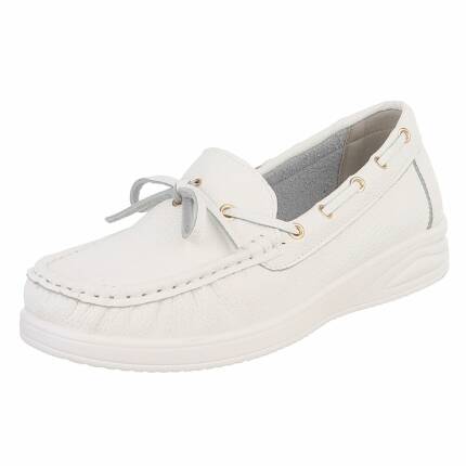Damen Mokassins - white
