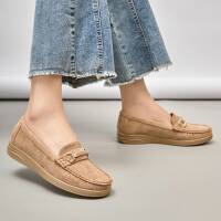 Damen Mokassins - khaki