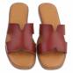 Damen Flache Sandalen - brown