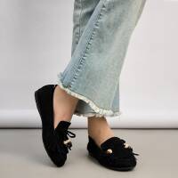 Damen Mokassins - black