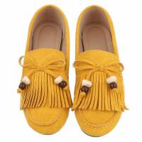 Damen Mokassins - yellow