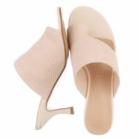 Damen Sandaletten - beige