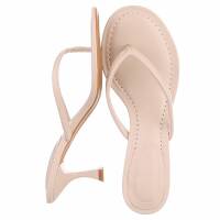 Damen Sandaletten - beige