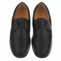 Herrenschuhe Halbschuhe - black