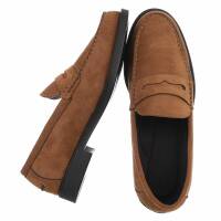 Herrenschuhe Halbschuhe - camel