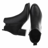 Damen High-Heel Stiefeletten - black