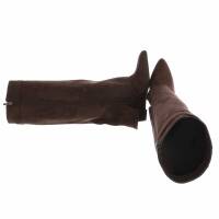 Damen High-Heel Stiefel - brownsuede