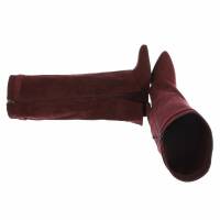 Damen High-Heel Stiefel - winesuede