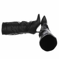 Damen High-Heel Stiefel - blackpu