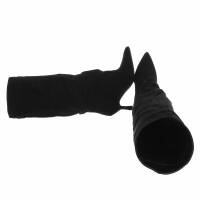 Damen High-Heel Stiefel - blacksuede