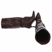 Damen High-Heel Stiefel - winepu