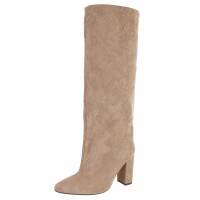 Damen High-Heel Stiefel - khaki