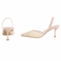 Damen High-Heel Pumps - apricot