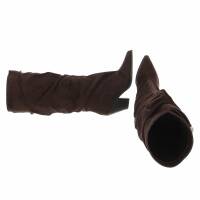 Damen High-Heel Stiefel - brownsuede