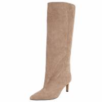 Damen High-Heel Stiefel - khaki