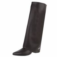 Damen High-Heel Stiefel - brown