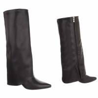 Damen High-Heel Stiefel - brown