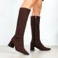 Damen High-Heel Stiefel - brown