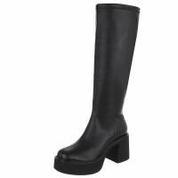 Damen High-Heel Stiefel - black