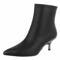 Damen High-Heel Stiefeletten - black