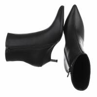 Damen High-Heel Stiefeletten - black