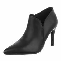 Damen High-Heel Stiefeletten - black