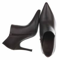 Damen High-Heel Stiefeletten - brown