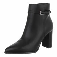 Damen High-Heel Stiefeletten - black