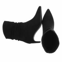 Damen High-Heel Stiefeletten - black