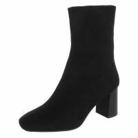 Damen High-Heel Stiefeletten - black