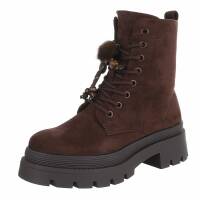 Damen Schnürstiefeletten - brown