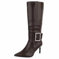 Damen High-Heel Stiefel - brown
