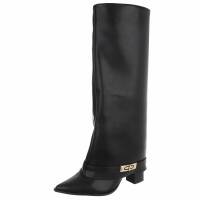 Damen High-Heel Stiefel - black