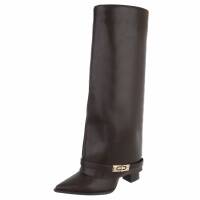 Damen High-Heel Stiefel - brown
