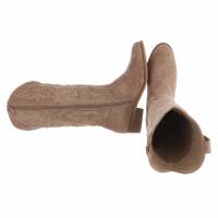 Damen Western- & Bikerboots - khaki