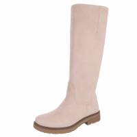 Damen Klassische Stiefel - beigesuede