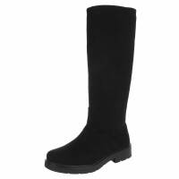 Damen Klassische Stiefel - blacksuede