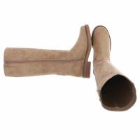 Damen Klassische Stiefel - khakisuede