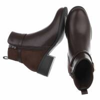 Damen Klassische Stiefeletten - brown