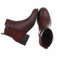Damen Klassische Stiefeletten - wine