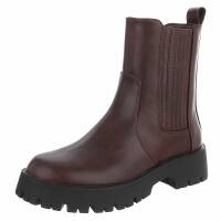 Damen Chelsea Boots - wine