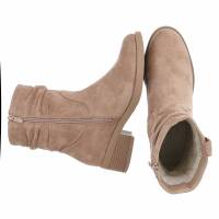 Damen Klassische Stiefeletten - khaki