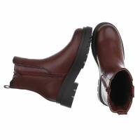 Damen Chelsea Boots - wine