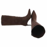 Damen High-Heel Stiefel - brownsuede