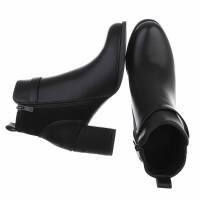 Damen High-Heel Stiefeletten - black