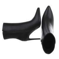 Damen High-Heel Stiefeletten - black