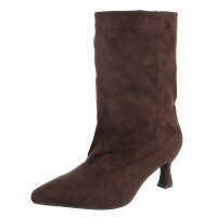 Damen Klassische Stiefeletten - brownsuede
